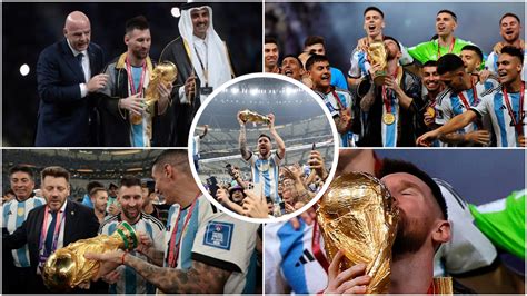 Las 10 Mejores Fotos De Lionel Messi Con La Copa Del Mundo Que Ganó En Qatar 2022