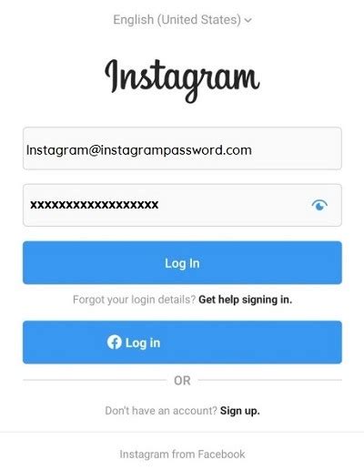 Instagram Log In And Password