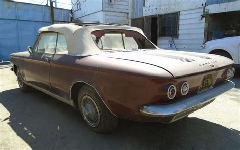 1964 Corvair Rear Left Barn Finds