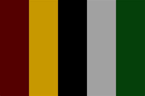 All house information is from harry potter wiki. Gryffindor and Slytherin Color Palette in 2020 | Color ...