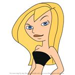 How To Draw Justine Flanner From Kim Possible Printable Step By Step