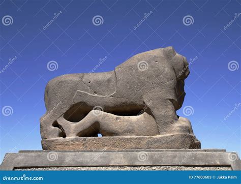 The Lion Of Babylon Royalty Free Stock Photography