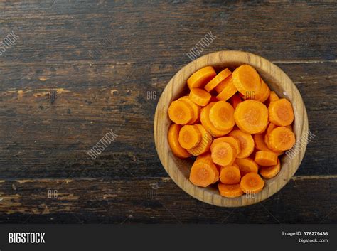 Sliced Carrots Bowl On Image And Photo Free Trial Bigstock