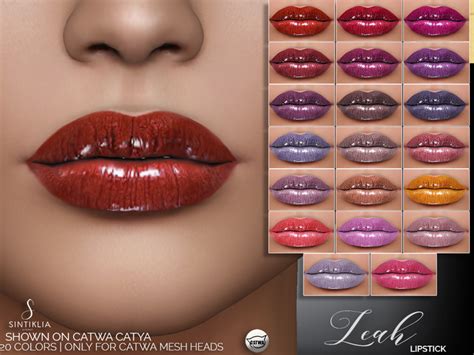second life marketplace sintiklia lipstick leah catwa