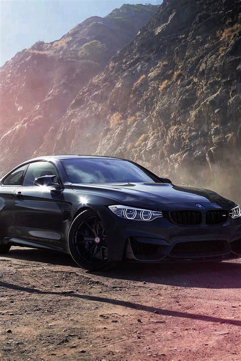 ❤ get the best full black wallpaper on wallpaperset. Download wallpaper 800x1200 bmw, m4, f82, black, side view ...