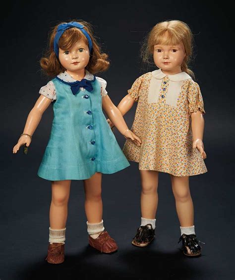 Pair American Children Dolls Designed By Dewees Cochran For Effanbee