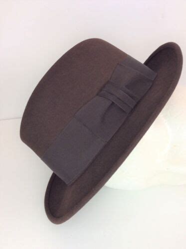 Vintage John B Stetson Royal Stetson Brown Fedora Hat 7 18 Ebay