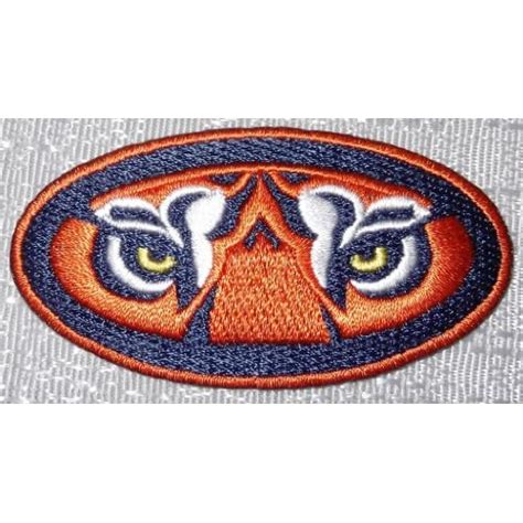Ncaa Auburn University Tigers Tiger Eyes Logo Embroidered
