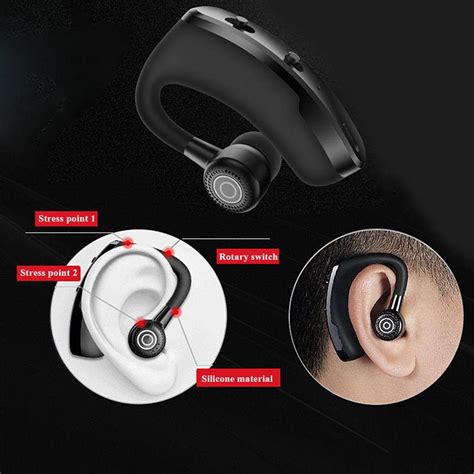 V9 Headset Wireless Voice Control Music Sports Bluetooth Handsfree