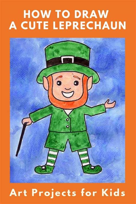 Sometimes the hardest part of creating a new piece of art is getting started. Drawing a Leprechaun · Art Projects for Kids