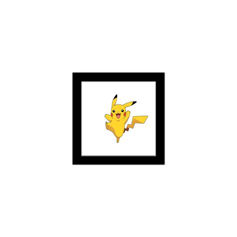 Gallery Pops Pokemon Pikachu Jumping Pose Framed Art Print