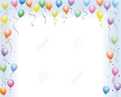Clipart Birthday Borders Free Images At Vector Clip Art