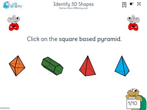 Identify 3d Shapes Measurement By