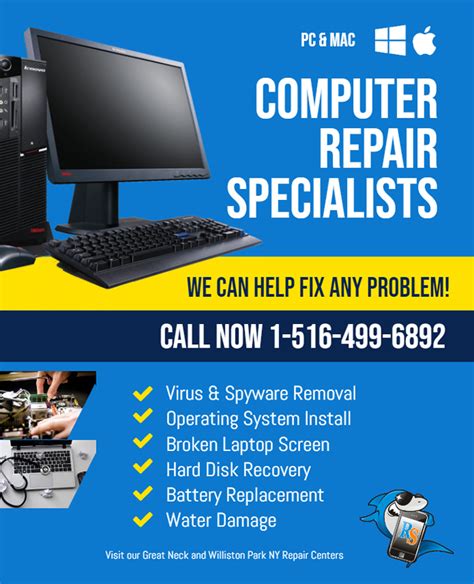 So glad to have a trustworthy computer tech so close. New York Computer Repair Service - Repair Sharks