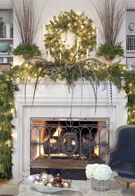 Holiday Fireplace Mantel Ideas Fireplace Guide By Linda