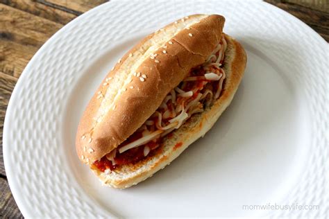 Easy Meatball Sub Recipe Mom Wife Busy Life