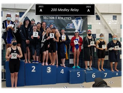 Girls Swimming And Diving Sectionals 2021 Section V Athletics