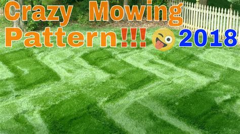Crazy Zig Zag Mowing Pattern Scag 2018 Eye Catching Lawn Stripes