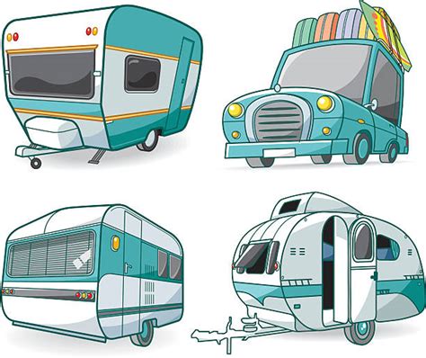 Royalty Free Rv Park Clip Art Vector Images And Illustrations Istock