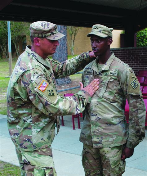Fort Polk Private Earns Ranger Tab Gets Promoted Article The United States Army