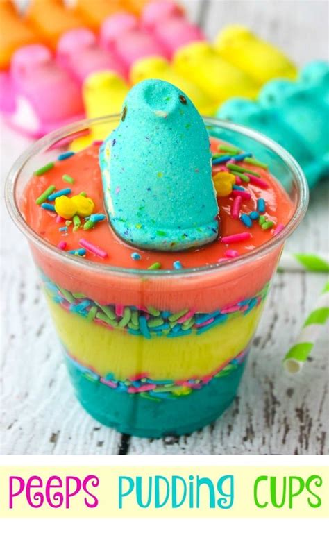 Try one of these fun easter egg hunts instead! Peeps Pudding Cups Recipe | Pudding cup recipes, Easy ...