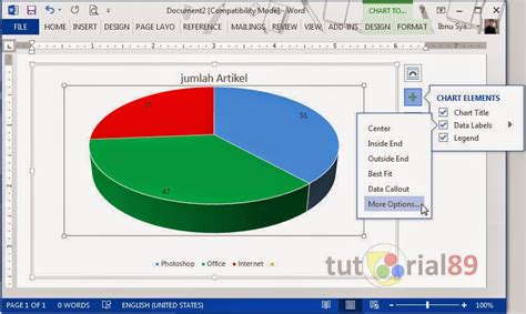 Cara Membuat Diagram Lingkaran Di Word Capture Blog