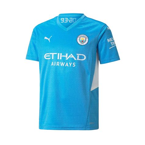 Jersey Puma Kids Manchester City Fc Home Jersey 2021 2022 Team Light