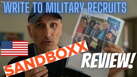 Sandboxx Letters Review Mail Military Recruits In Bootcamp And Basic