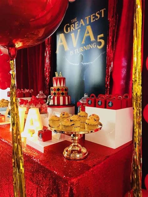 The Greatest Showman Party Birthday Party Ideas Photo 1 Of 11