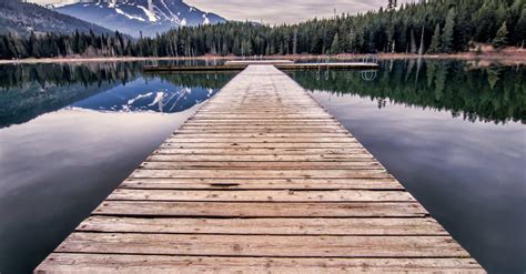 Wooden Dock At The Lake During Day · Free Stock Photo