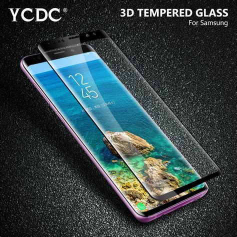 Hd Tempered Glass Black Screen Protector Ultra Clear For Samsung Galaxy