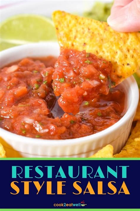 This Restaurant Style Salsa Is As Easy As It Gets Its Made In A