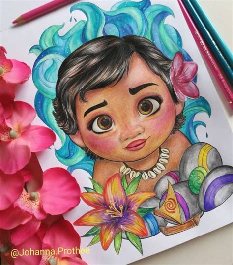 Caran d'ache easy step by step drawing on how to draw baby moana, you can pause the video at every step to follow the. 16+ Drawing Disney Moana Easy | Dibujos bonitos, Dibujos de disney, Dibujos impresionantes