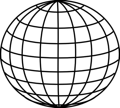 Black And White Globe Clipart 20 Free Cliparts Download Images On