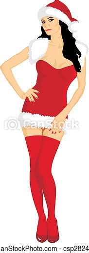 vectors of sexy santa claus abstract illustration of sexy christmas csp2824573 search