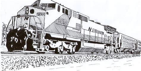 Union pacific train coloring page free printable coloring pages. Diesel Locomotive by megalobo on DeviantArt