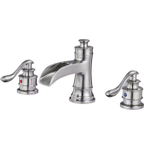 Bathroom faucet reviews, comparison and the ultimate buying guide. VIBRANTBATH Waterfall Widespread Bathroom Faucet & Reviews ...