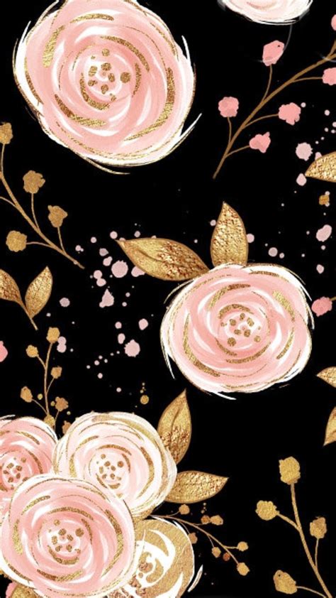 Pin By Nieves Dominguez On Fondos Gold Wallpaper Iphone Rose Gold