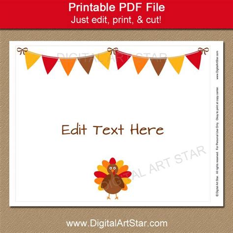 Check spelling or type a new query. Thanksgiving Sign Download - Printable Sign | Digital Art Star