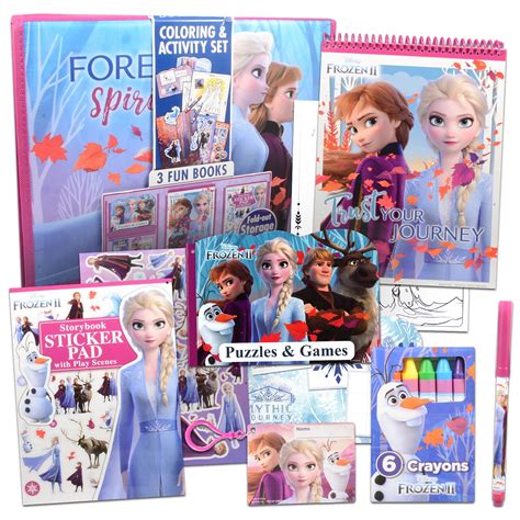 Buy Classic Disney Frozen Anna And Elsa Ultimate Activity Set Frozen