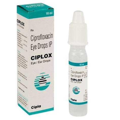 Cipla Ciplox Ciprofloxacin Eyeear Drops 10ml Age Group Adult At Best