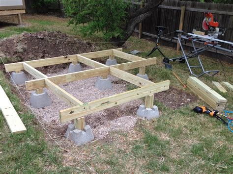 Diy #deck #backyardoasis this diy floating deck is the beginning of a 3 part project to make a bbq island/bartop area for our. Wood, Tools and Thoughts: Deck Build (Part 2)