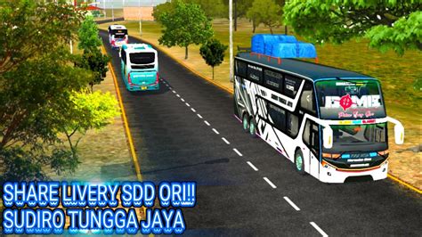 Bussid new bus skin doraemon bus simulator indonesia 5. Livery Bussid Double Decker Stj : Download Dan Cara ...
