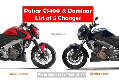 This too made its debut at the 2014 delhi auto expo, along. Pulsar CS400 to Dominar 400: List of 5+ Changes