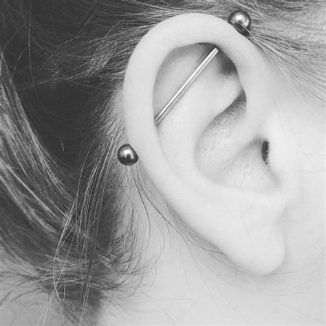 Industrial Piercing Earings Piercings Cute Piercings Ear Piercings