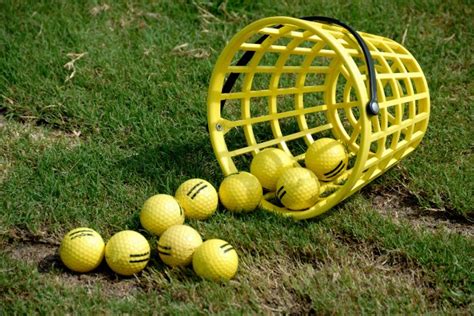 Basket Of Golf Balls Free Stock Photo Public Domain Pictures