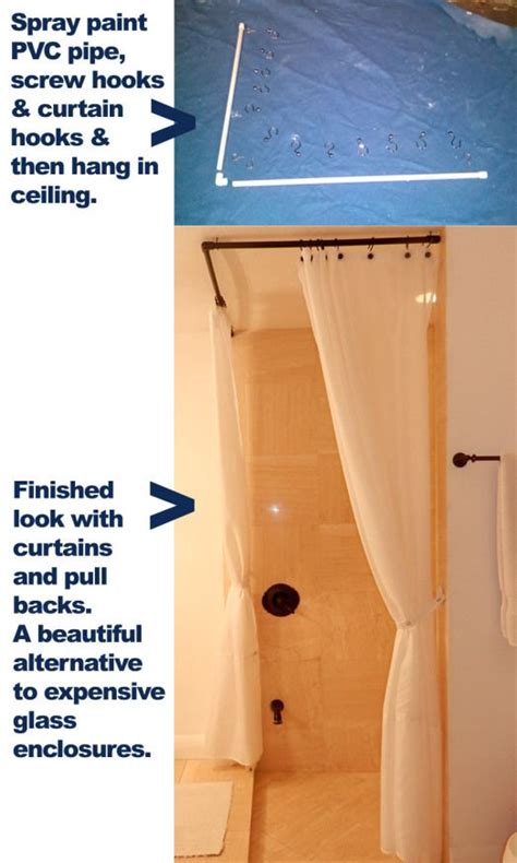 cheap  shower curtain rod curtain rods diy
