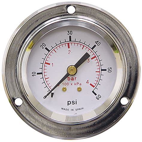 60 Psi 4 Bar 2 Fm Dry Gauge Pressure And Vacuum Gauges Pressure