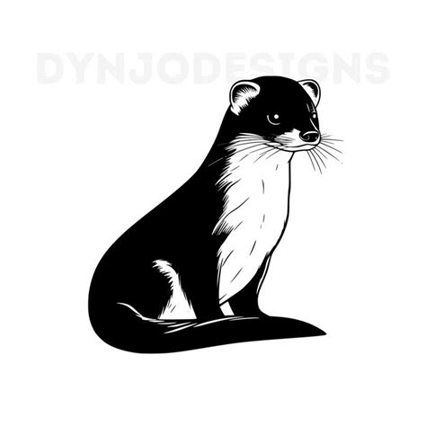 Stoat Svg Stoat Clipart Stoat Png Stoat Head Stoat Cut F Inspire
