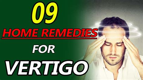 How To Cure Vertigo Exercises 9 Home Remedies For Vertigo Youtube